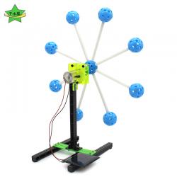 太阳能摩天轮第4代 拼装模型 科技小制作发明 DIY套装创意礼品