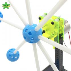 太阳能摩天轮第4代 拼装模型 科技小制作发明 DIY套装创意礼品