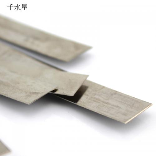 1.3*14cm钢制弹簧片 不锈钢减震片 diy小钢片 模型卡车减震钢片