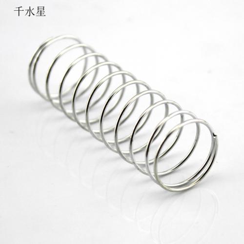 科学实验小压簧 试验用压簧 DIY小制作大弹簧 5N减震模型弹簧