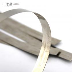 1.3*14cm钢制弹簧片 不锈钢减震片 diy小钢片 模型卡车减震钢片
