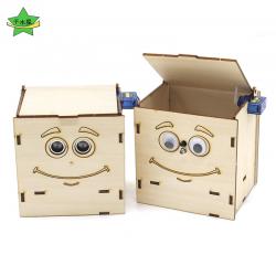 红外感应垃圾桶模型