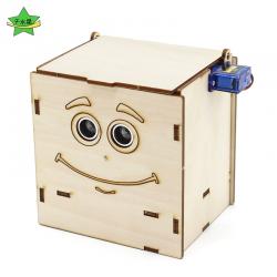 红外感应垃圾桶模型