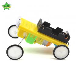 仿真电动爬虫1号 马达小发明小制作拼装模型物理器材学生创意手工