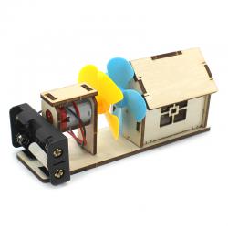 [星之河畔]手工拼装风力发电站