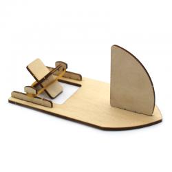 [星之河畔]简易橡皮筋小船1号diy学生手工拼装船模stem教具小制作