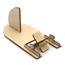 [星之河畔]简易橡皮筋小船1号diy学生手工拼装船模stem教具小制作