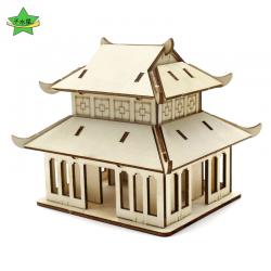 重檐歇山顶小屋1号