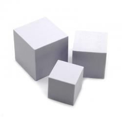 [星之河畔]几何图形教具积木质小学认识立体形状正方体长方体一年级数学教具