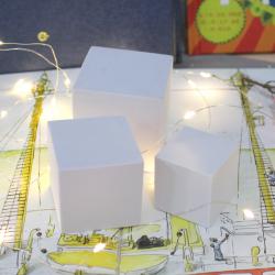 [星之河畔]几何图形教具积木质小学认识立体形状正方体长方体一年级数学教具