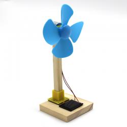 [星之河畔]开心的木条太阳花学生diy手工小制作小发明太阳能发电模型材料包