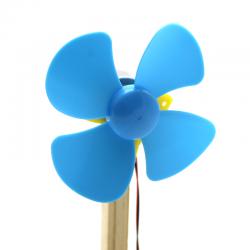 [星之河畔]开心的木条太阳花学生diy手工小制作小发明太阳能发电模型材料包