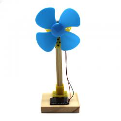 [星之河畔]开心的木条太阳花学生diy手工小制作小发明太阳能发电模型材料包