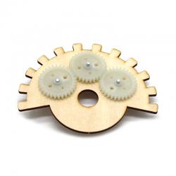 [星之河畔]三只齿轮传动小实验