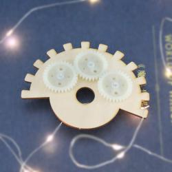 [星之河畔]三只齿轮传动小实验