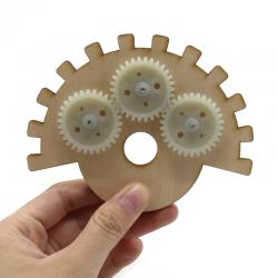 [星之河畔]三只齿轮传动小实验