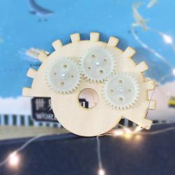 [星之河畔]三只齿轮传动小实验