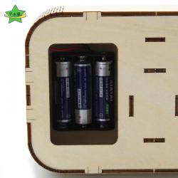 千水星星际之门科技制作小发明木质机械传动手工模型拼装创意摆件