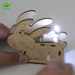手摇发电兔子