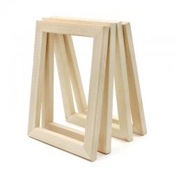 木框15X20CM手工DIY自制简易相框创意油画装裱框实木架配件儿童