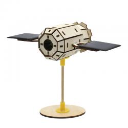 手工拼装航天卫星模型1号学生DIY科技小制作模型材料包