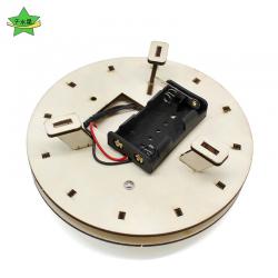 蓝光飞碟1号自制航天模型科技小制作中小学生手工DIY拼装小发明