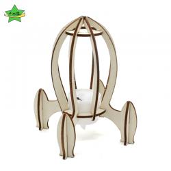 带尾焰小火箭1号科学实验小发明DIY航天模型科技小制作手工材料包