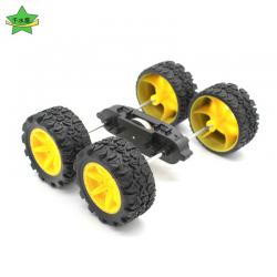 惯性小车底盘套装学生diy自制科技发明手工小车 模型玩具材料配件