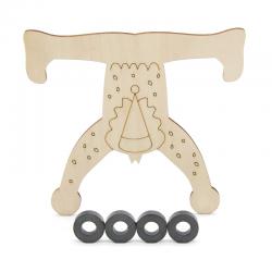 杂技小人科学小制作