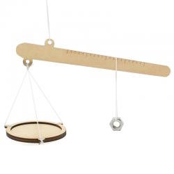 秤砣秤1号科学实验diy教具益智拼装小实验小发明