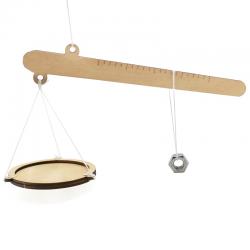 秤砣秤1号科学实验diy教具益智拼装小实验小发明