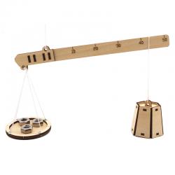 秤砣秤2号科学手工益智教具拼装diy实验发明