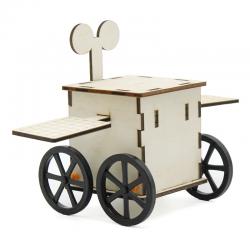 大眼睛月球探测器1号实验拼装教具小发明制作科技益智教具diy