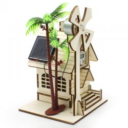 太阳能时钟小屋1号(钟表)