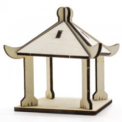 四角亭子模型1号