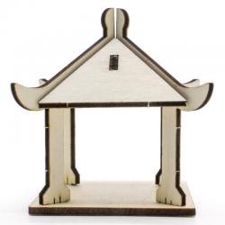 四角亭子模型1号