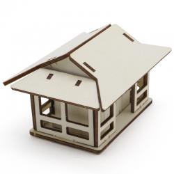 仿古小屋模型1号