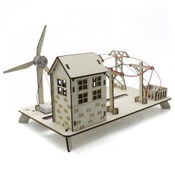 风力发电与高压输电模型1号