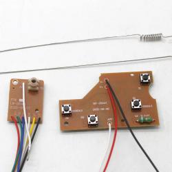 【PCB】LWDZ-四通遥控板(27MHZ)(1套)含天线螺丝