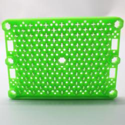 80X115电子面板 手工实验安装板八角孔DIY科技小制作拼装配件