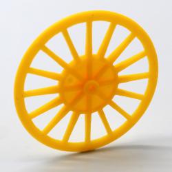 2*47小薄车轮(黄色)1个
