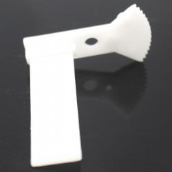 模型船舵-扇形齿轮转向舵(白色)1个