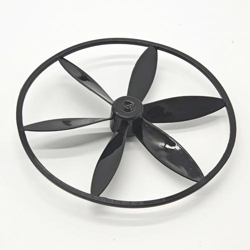 带圈六叶螺旋桨(2*60mm窄)黑色