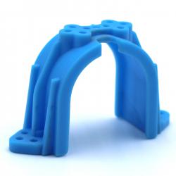 立式U型300电机固定座(蓝色)1个