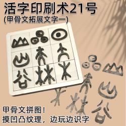 活字印刷术21号(甲骨文拓展文字一)S