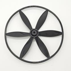 带圈六叶螺旋桨(2*60mm窄)黑色