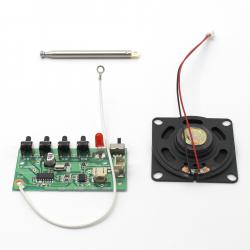 【PCB】LWDZ-收音机模块(含薄喇叭+天线)