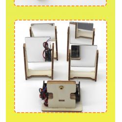 光的反射套装1号(4个反射镜+激光)