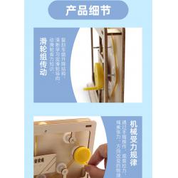 绳轮式车窗升降原理模型1号