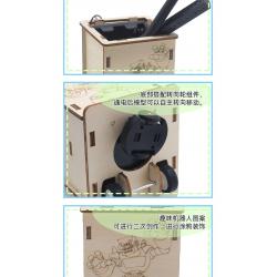 会转向的笔筒模型1号